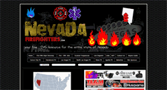 Desktop Screenshot of nevadafirefighters.com